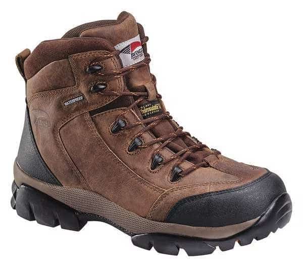 Avenger, Men's 6 in Composite Toe 6-Inch Work Boot, Brown, 10 1/2, Medium, A7264