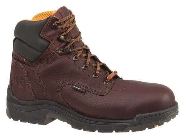Men's 6-Inch Work Boot, 11 W, Leather, Dark Mocha, 26078