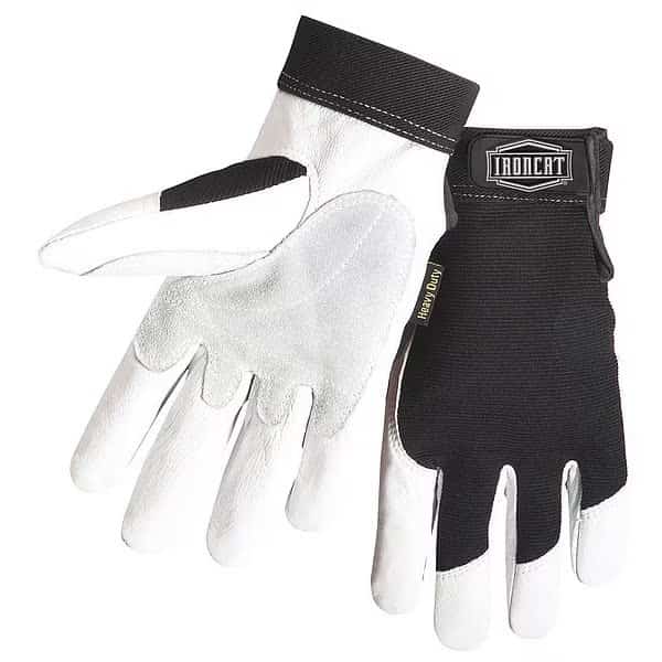 Welding Gloves, Hook-and-Loop Cuff, Wing Thumb, Premium Cowhide, XL, 1 PR
