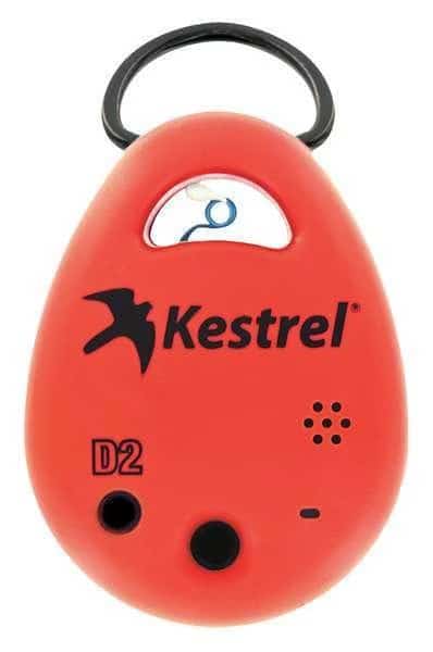 Data Logger, Temperature and RH, Red