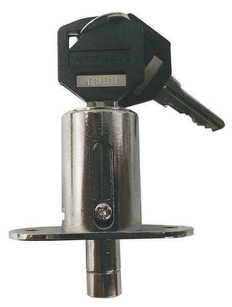 Disc Tumbler Sliding Door Lock,7/8 in., Mfr#: G SR1250R625PCSM2, DELTA LOCK