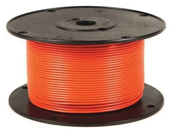 14 AWG 1 Conductor Stranded Primary Wire 100 ft. OR, Max. Voltage: 60V, GROTE, Mfr# 87-7012