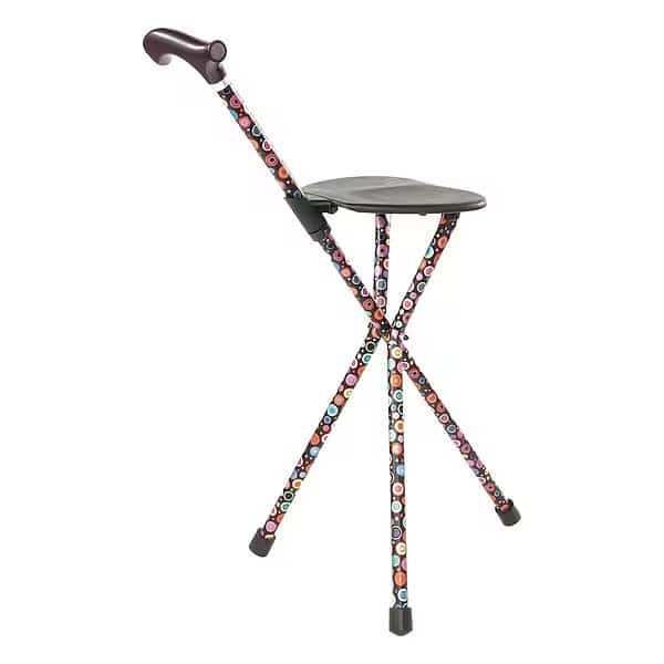 Walking Stick Seat, Single, 2 in, Bubbles