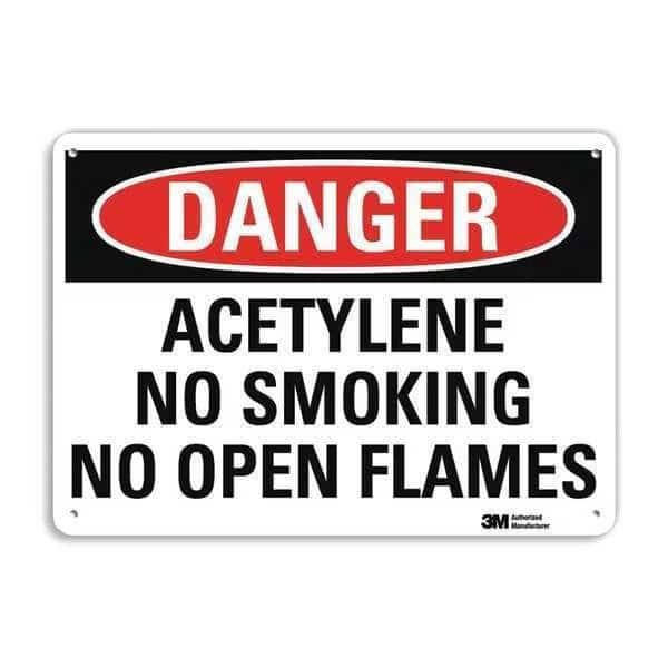 Danger Sign, 10" H, 14 in W, Vertical Rectangle, English, U3-1084-NA_14x10
