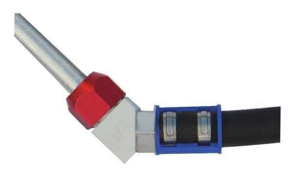 Connector 45 deg, 5/8 in Tube to #10 Hose, AIRSEPT, Mfr# 76714