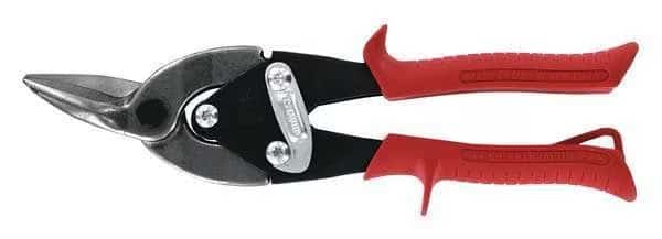 Aviation Snip, Left Curves/Straight, 9 3/4 in, Steel