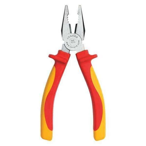 7 1/4 in Linemans Plier High Leverage, Steel, JONARD TOOLS, Mfr# INP-1072