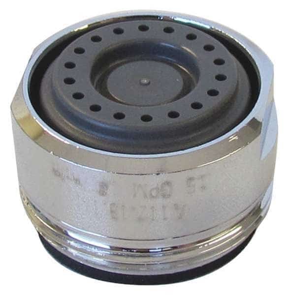 0.5 GPM Flat Washer, Boca, 15/16-27 Thread, Polished Chrome
