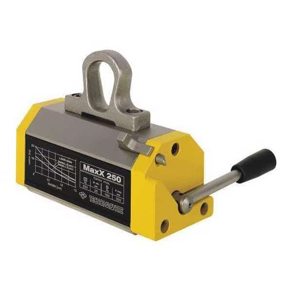Lifting Magnet, 550 lb. Cap, 7-1/2 in. L, Tecnomagnete, Mfr#: MAXX250