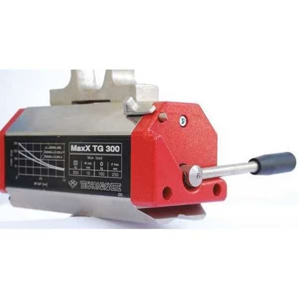 Lifting Magnet, 660 lb. Cap, 9-7/8 in. L