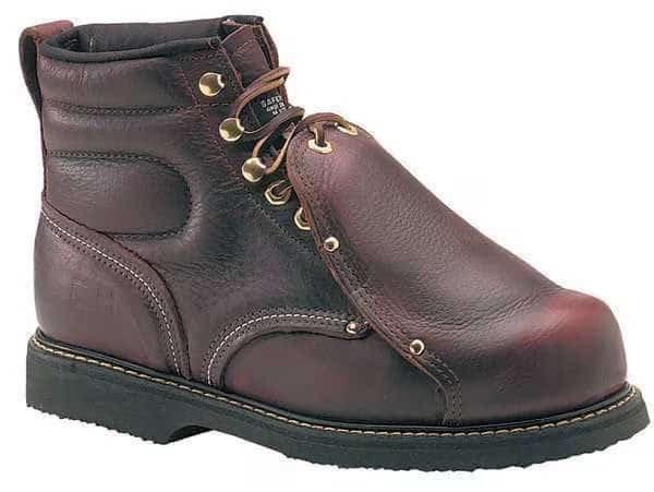 Men's 6-Inch Work Boot, 10 EE, Steel Toe, 6 in H, Brown, 508