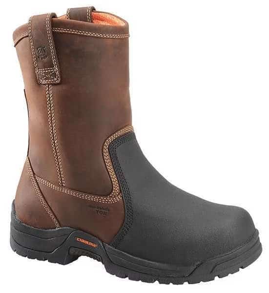 CA4582, Men's 10 in Composite Toe Wellington Boot, Brown, 11, 2E, CA4582