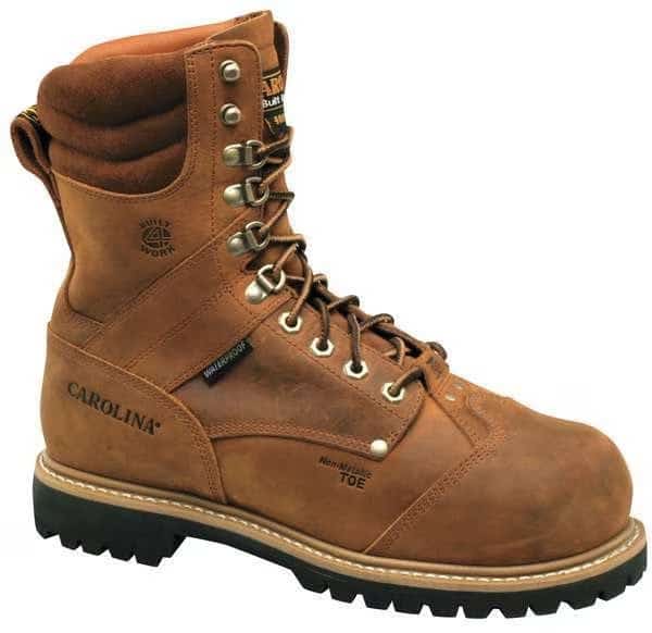 CA7921, Men's 8 in Composite Toe 8-Inch Work Boot, Brown, 12, E, CA7921