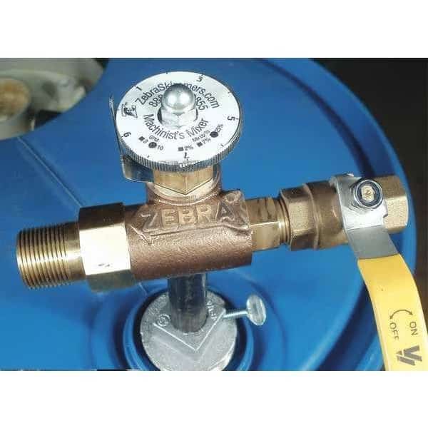 Adjustable Coolant Mixer, Cast Brass, 2 In