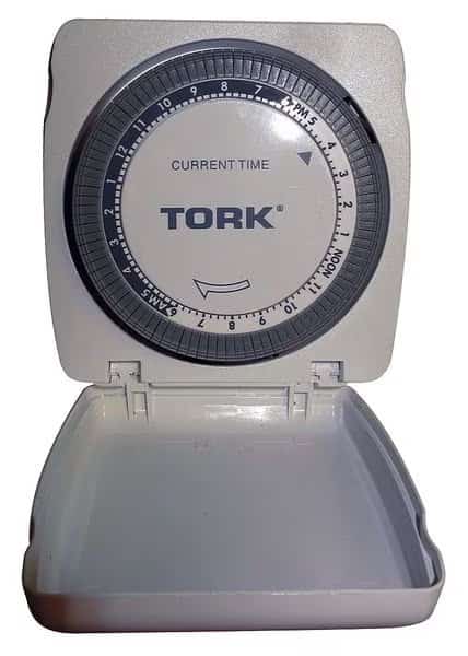 Electrical Timer, Plastic, 3-1/2 in., Zebra Skimmers, Mfr#: XETIMER