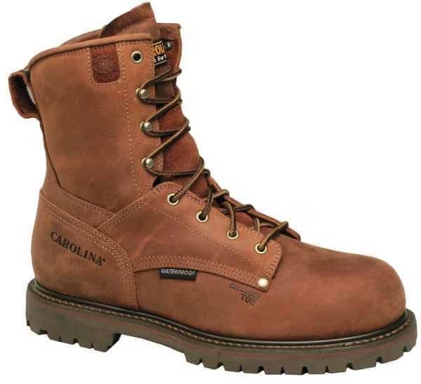 CA9528, Men's 8 in Composite Toe 8-Inch Work Boot, Brown, 11, E, CA9528