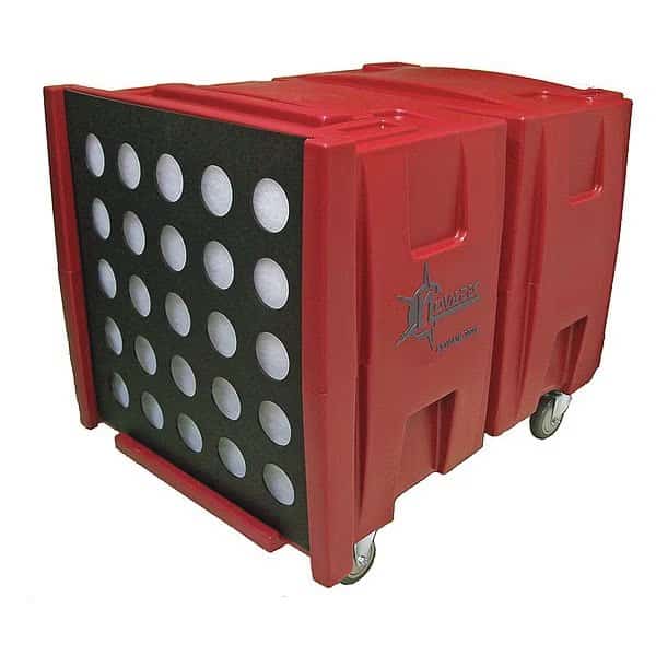 Industrial Air Scrub, 2000cfm, 2Speed, Red, Novatek, Mfr#: G2100S