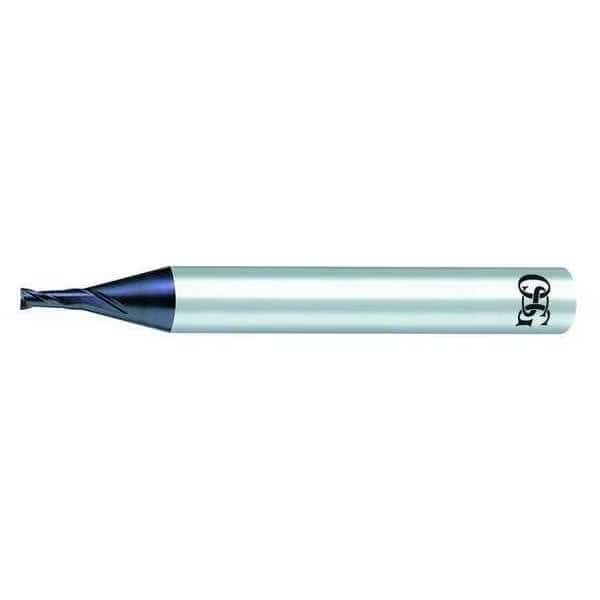 Carbide End Mill, 1.40mm dia, 2.10mm Cut L, OSG, Mfr# 37700004