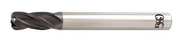 Carbide End Mill, 4.00mm dia, 11.00mm Cut, OSG, Mfr# HP434-1575