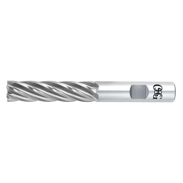 HSS End Mill, 5/16in.dia., 1-3/8in.Cut L