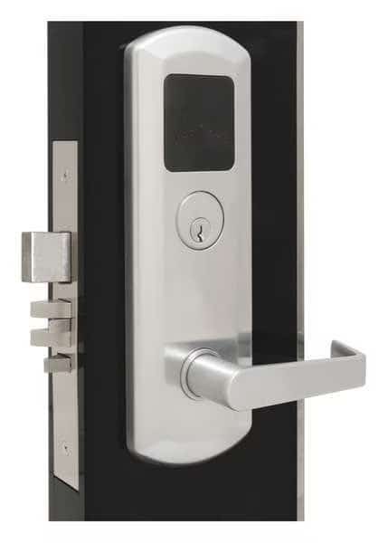 Classroom Lock, Stin Chrome, Gala Lever, TOWNSTEEL, Mfr# FME-2070-RFID-G-626