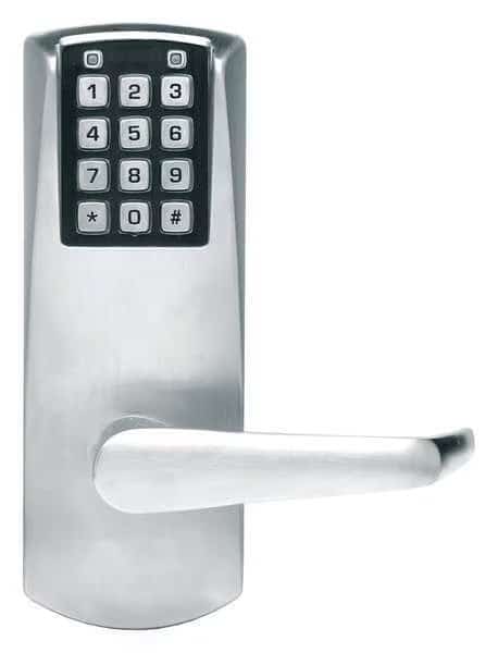 Deadbolt Lck, No Key Override, SatinChrome