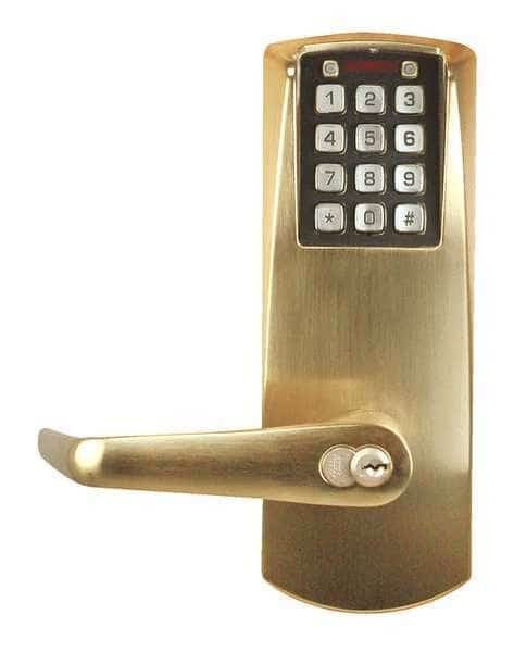 Deadbolt Lock, For Best Core, Satin Brass
