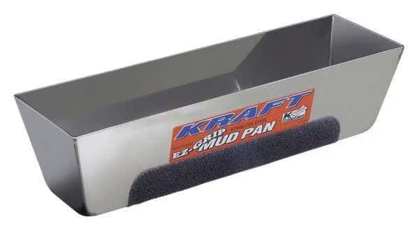 Mud Pan,EZ-Grip,12in.,Rounded Corners, Mfr#: DW725, KRAFT TOOL