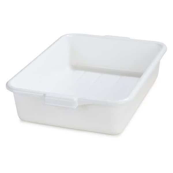 Tote Box, White, Polyethylene