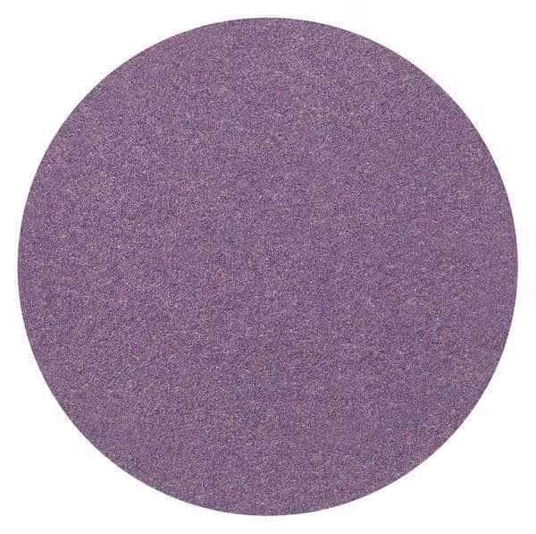 Hook-and-Loop Sanding Disc, 5 in Dia, No Hole, Ceramic, 120 Grit, Coated Type, 732U