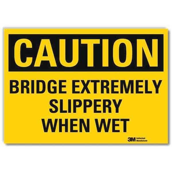 Safety Sign, 7 in Height, 10 in W, Reflective Sheeting, Vertical Rectangle, English, U4-1094-RD_10X7
