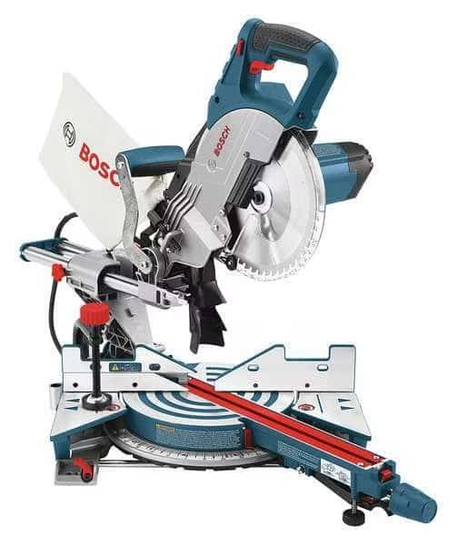 Corded Miter Saw, 8 1/2 in Blade Dia., Max Blade Speed: 5,600 RPM 5/8 in Arbor Size
