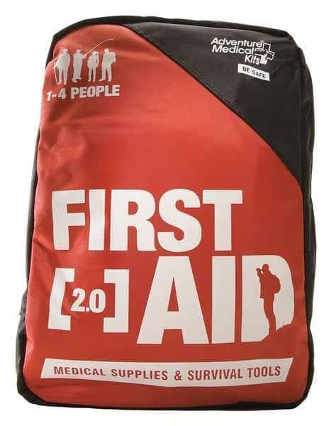 First Aid Kit and Housing, Nylon 117 Components, 4 People Served