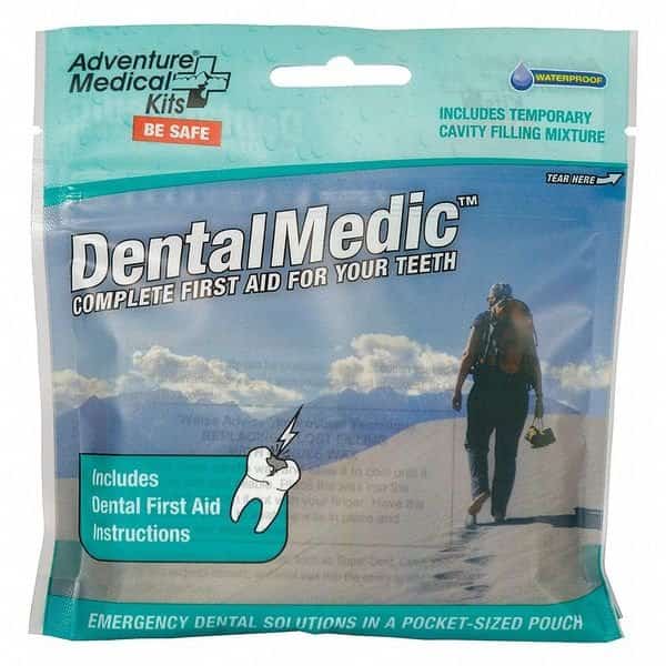 Dental First Aid Kit, Plastic 20 Components, 1 People Served