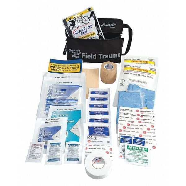 Tactical Medical Kit, Fabric Bag, 63 Components, 2 People Served