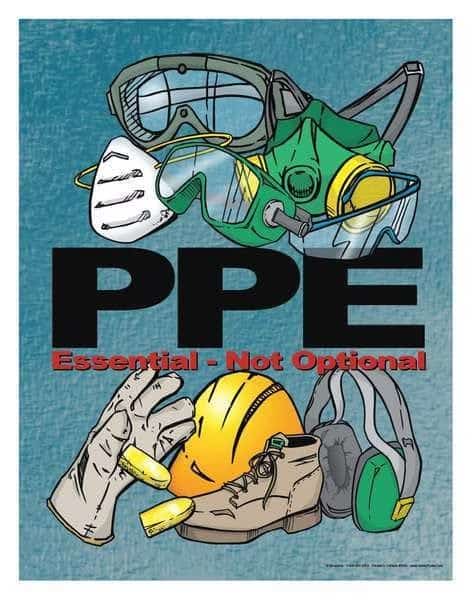 Safety Poster,22 in x 17 in,Paper, Mfr#: P3034, SAFETYPOSTER.COM