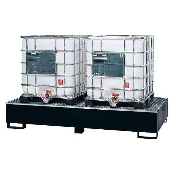 IBC Spill Pallet,120"L x 53"W x 20"H, Mfr#: 9480-BD, BLACK DIAMOND