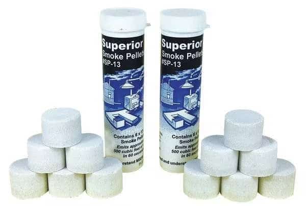 Smoke Pellets,500 cu. ft., PK12, Mfr#: SP13, SUPERIOR SMOKE