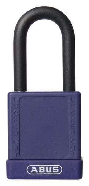 Lockout Padlock, KA, Purple, 1-3/4"H