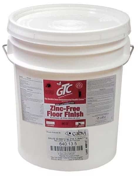 No Zinc Floor Finish, 5 gal., Ready to Use