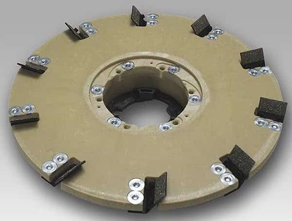Mastic Abrasive Pad, 13 in. dia.
