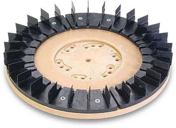 Abrasive Pad, 13 in. dia., 25 Grit