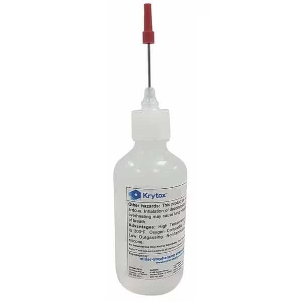 Oil,143 AC,Needle Nose Bottle,4 oz., Mfr#: 143 AC, KRYTOX