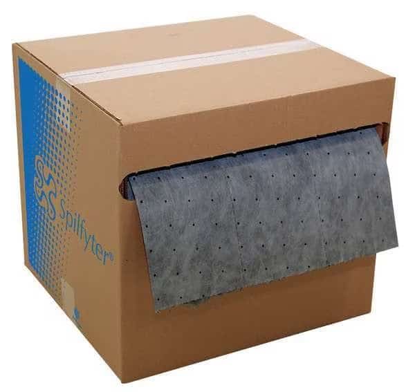 Absorbent Roll,Universal,Gray,150 ft.L, Mfr#: DB-914, SPILFYTER
