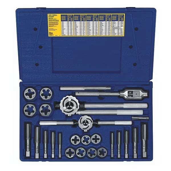 25 Pc. Metric Tap AND Hex Die Set
