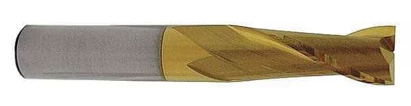 Carbide End Mill, Sq, 1/2, 1 Cut L, YG-1 TOOL CO, Mfr# 01593TN