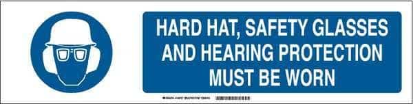 Slider Insert, Hard Hat Must Be Worn