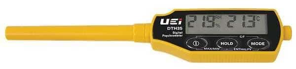 Digital Pocket Psychrometer, Uei Test Instruments, Mfr#: DTH35