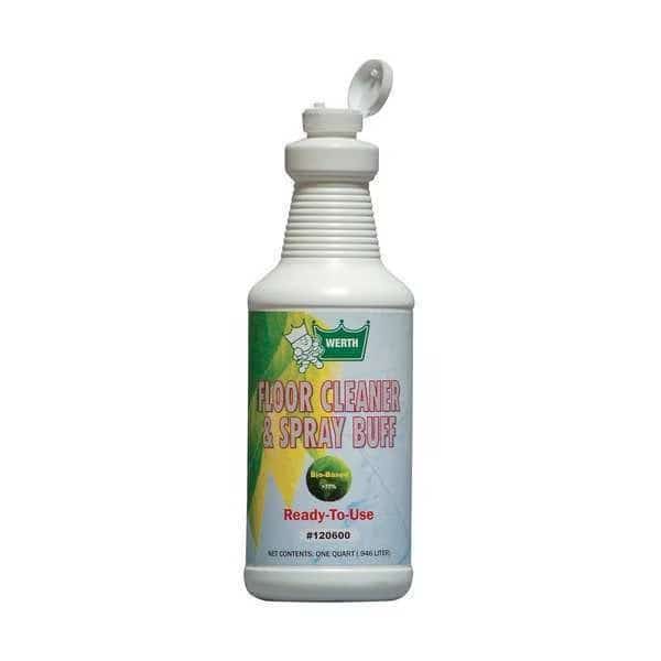 Bio-Based Floor Clnr/ Spray Buff, 1 qt, PK12