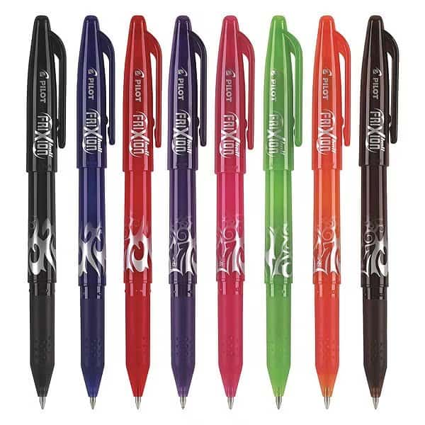 Stick Erasable Gel Pen, Fine 0.7 mm, Assorted PK8